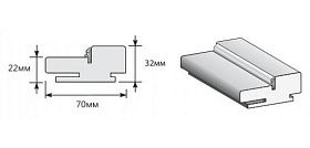 Коробка Т (у,п)для дверей Браво, Ash Wood (Модерн)